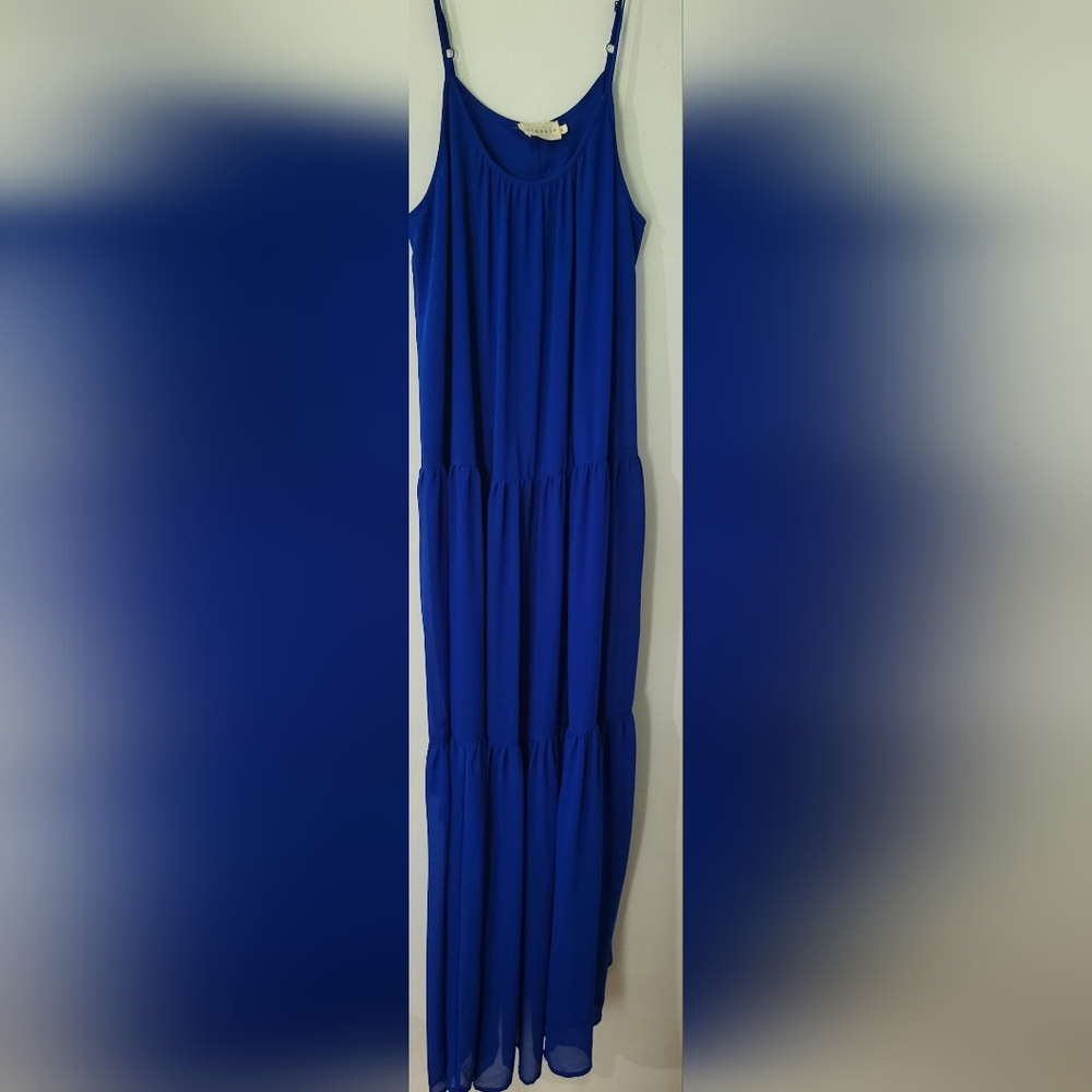 ninexis beautiful blue sundress
